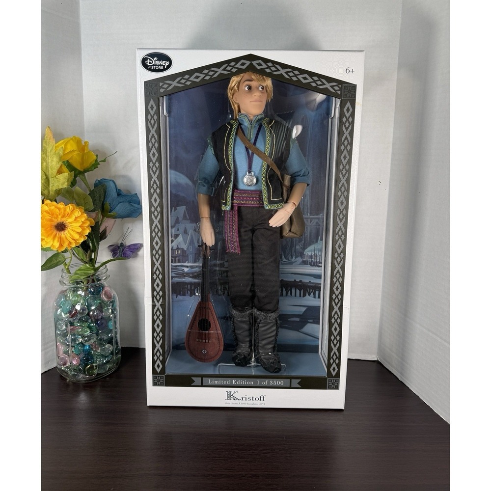 Disney Store Frozen "Kristoff" Exclusive Limited Edition 1 Of‎ 3500 New in Box!